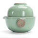 Дорожній Набір "Кракелюр" &mdash; Гайвань + Чашка (Ге-яо) travel-set-ru-kiln-xianglong-150ml фото